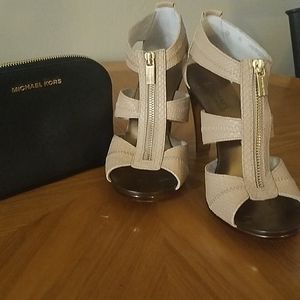 Michael Kors nude high heels